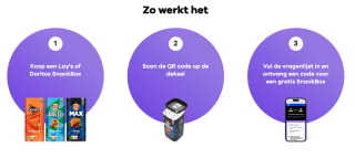 100% cashback op Lays Max, Doritos, Bugles snackbox