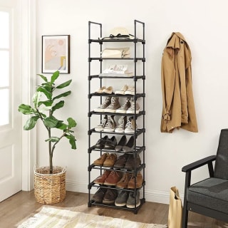 SONGMICS Schoenenrek met 10 Planken voor €18,97 bij Amazon