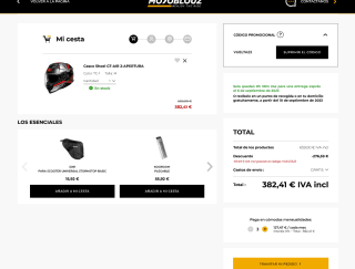Casco shoei gt Air 2 por solo 382,41€