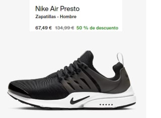 Zapatillas de Hombre Nike Air Presto por 50.61€