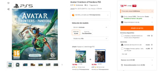Videojuego Avatar Frontiers of Pandora PS5 por 18,99€