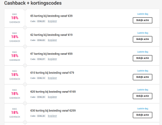 Tot 18% Cashback op aliexpress via CashbackXL