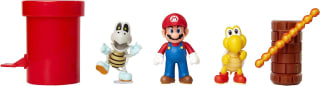 Super Mario Action Figure Set - Dungeon Diorama voor €19,35 bij Amazon