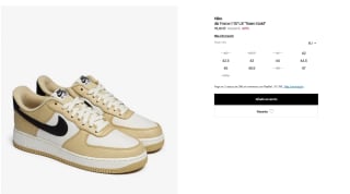 Zapatillas Nike Air Force 1 '07 LX Team Gold por 78€