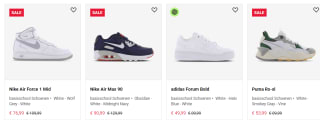 Tot 50% korting tijdens de sale bij Foot Locker