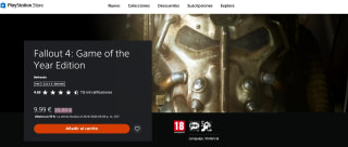 Videojuego Fallout 4 G.O.T.Y. PS4 por solo 9,99€