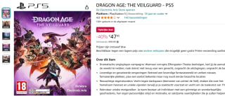 DRAGON AGE: THE VEILGUARD (PS5) voor €47,95 bij Amazon.nl