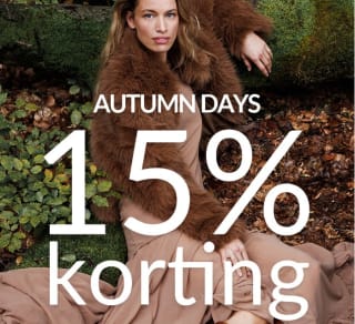 15% korting op bijna alles bij Manfield