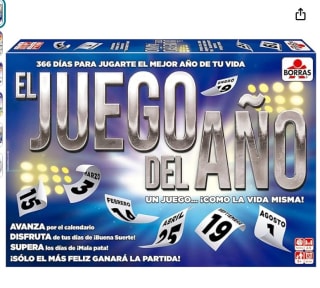 juego de mesa Borras El Juego del Año por 7,34€