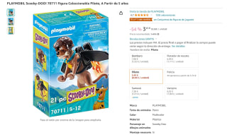 Set de Playmobil Scooby-DOO! Figura Coleccionable Piloto por 3,45€