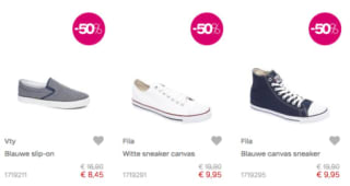 VanHaren met 50% korting op de sale