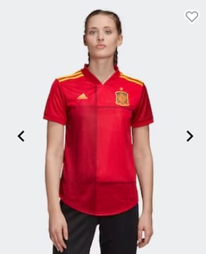Camiseta de fútbol para mujer España 2020 por 17.97€