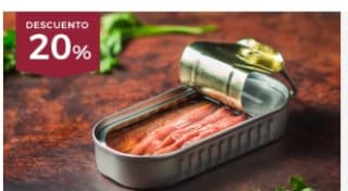 20% descuento en anchoas de primera marca desde ECI