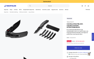 Cuchillo Multiblade True Utility por 19,99€