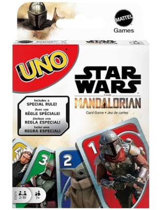 UNO Star Wars The Mandalorian in opbergblik voor €7,99 bij Amazon.nl