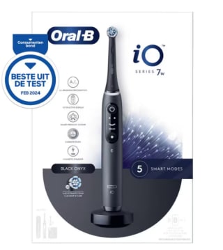 Oral-B iO 7W Zwart Elektrische Tandenborstel voor €135 bij Etos