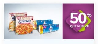 50% que Vuelve desde Carrefour.