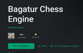 Bagatur Chess Engine voor android gratis in de Google Play store