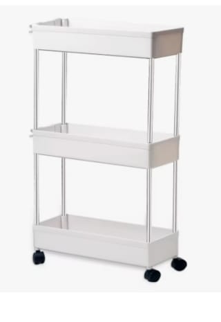 Carro Multiuso Estrecho Auxiliar con Ruedas y 3 cajones por 10.19€ (Cuenta Nueva 6.11€)