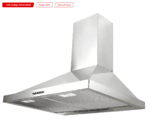 Campana Decorativa - OK OHO 6233, 60 cm, 350 m3/h, 3 Velocidades, 70 W, Filtro aluminio, Inox por 47.99€