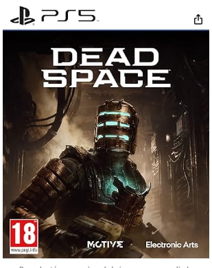 Juego Dead Space PlayStation 5 por 21,48€.