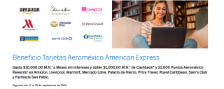 $1,000 de cashback con American Express