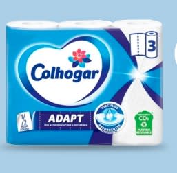 Regalo papar cocina 3 rollos Colhogar por compras de +20€ desde Carrefour
