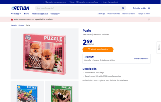 Puzle 1000 Piezas Diferentes Variantes Precio por 2,99€