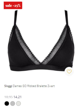 25-70% korting op het gehele assortiment van Vetex