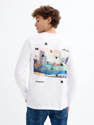 Canmiseta Prinr Collage para Hombre por 5.99€