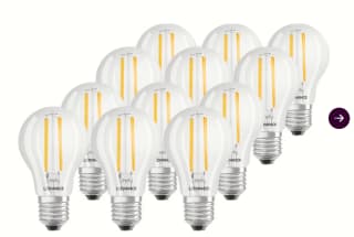 Ledvance Smart+ WiFi Ledlamp Filament Classic 6 W, 806 lm 12 stuks voor €19,95 bij ibood