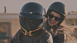 Chaqueta de moto de cuero + vaqueros moto refuerzo aramida por 99,98€