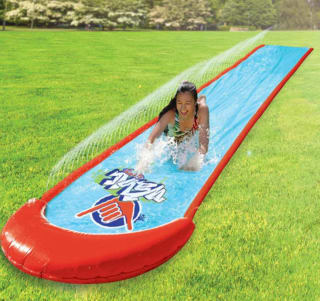 Tobogán acuático para diversión al aire libre 750 centímetros de largo por 9,99€