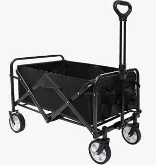 T-LoVendo Carro de Mano Plegable de Playa y Transporte 75Kg por 34,26€