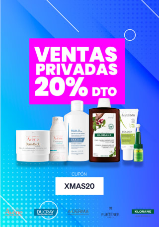 20% descuento en ventas privadas