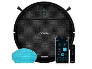 Cecotec Robot Aspirador Conga 999 Origin Genesis. Tecnología Random, 1000 Pa, 2 Cepillos Laterales, Autonomía 120 Minutos, 5 Programas por 64.5€