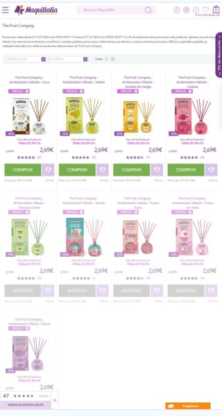 -10% de Descuento The Fruit Company.