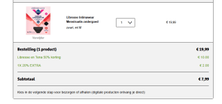 Libresse Intimawear Menstruatieondergoed voor €7,99 bij Kruidvat