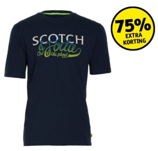 Scotch & Soda T-shirt voor €5,75 bij Kruidvat