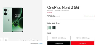 OnePlus Nord 3 16 GB RAM + 256 GB Storage voor €499 bij Oneplus