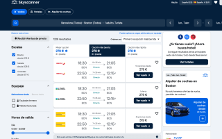 Vuelos Barcelona - Boston desde 278€ con Skyscanner