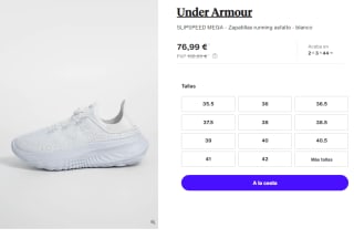 Zapatillas de running Under Armour SlipSpeed™ Mega por 76.99€