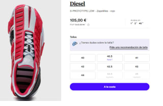 Zapatillas Diesel S-PROTOTYPE LOW por 105€