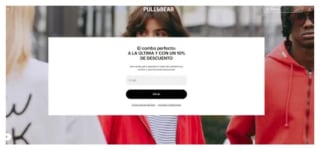 -10% para la primera compra en Pull & Bear.