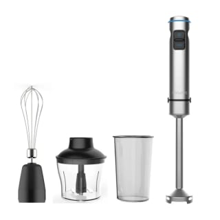 Batidora De Mano MyWave MWBTM-1500ACC Inox Pie Extra Largo 1500W con accesorios por 22.9€ (Cuenta Nueva 11.45€)