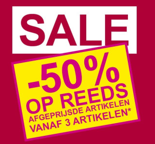 50% extra kassakorting bij aankoop vanaf 3 sale-items bij Takko