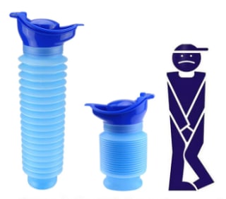 Urinario portátil de emergencia a 5.58€