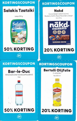 Diverse Albert Heijn kortingscoupons van mei 2023