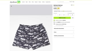 Bañador Bermuda Niño, Batman por 5,99€