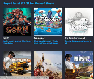 Humble Bundle: UploadVR VR showgames bundel vanaf €9,31